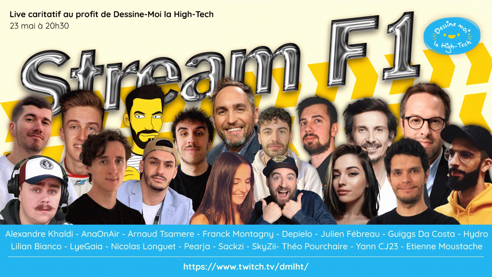 Twitch. Un stream caritatif en faveur des  enfants malades du cancer.