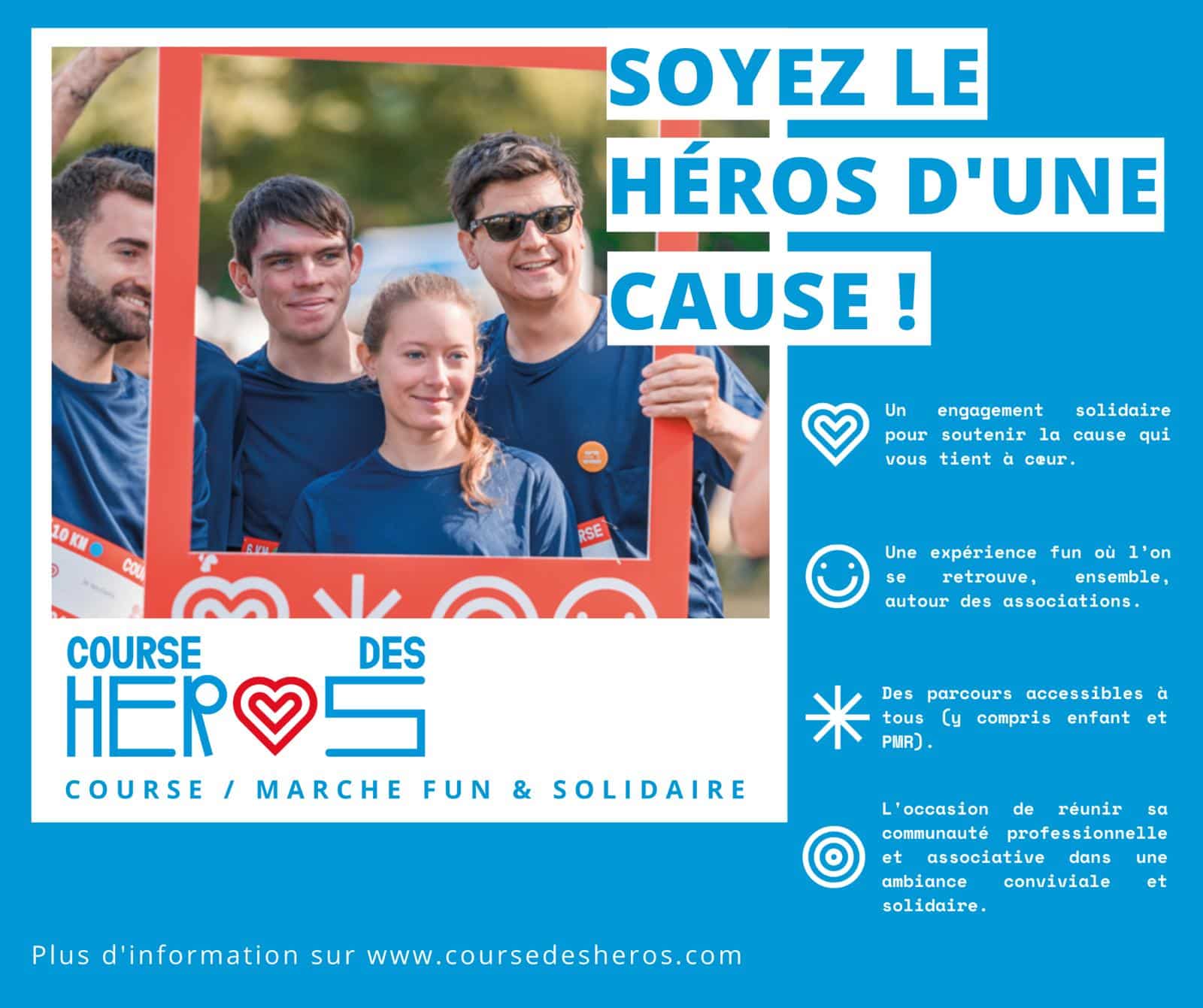 La Course des Héros au profit de DMLHT