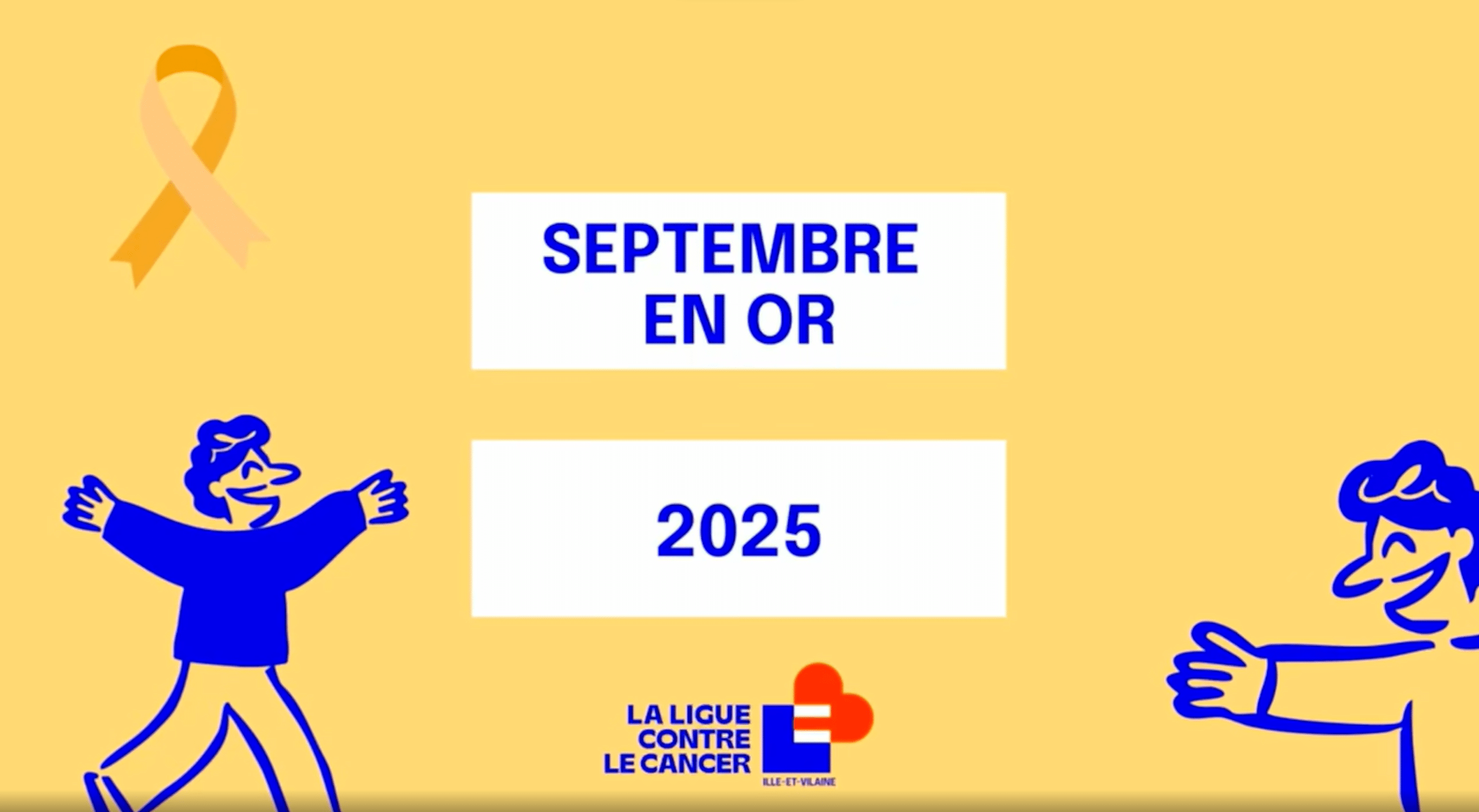 Septembre en Or – Ligue contre le cancer Ile et Vilaine