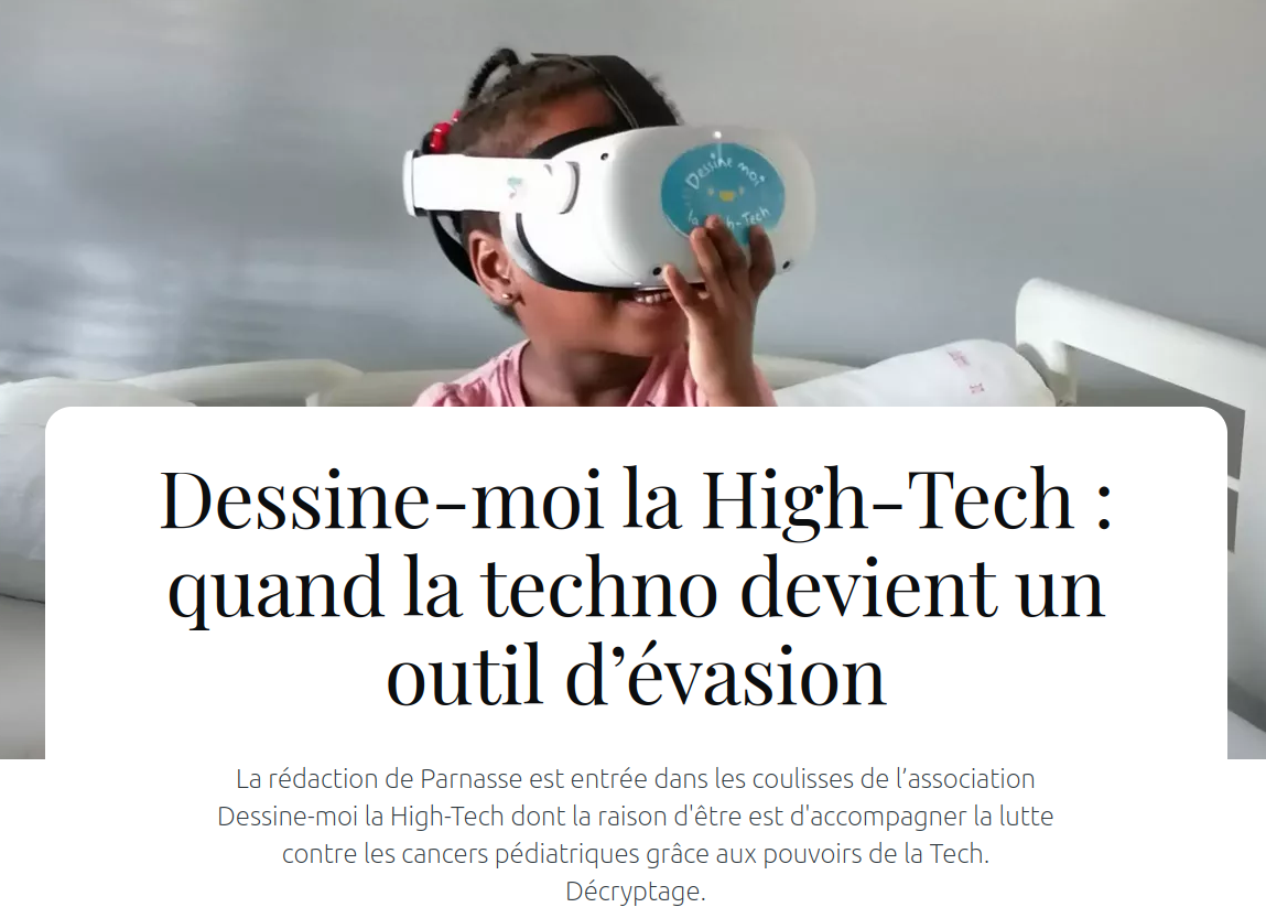 Quand Parnasse rencontre Dessine-moi la High-Tech